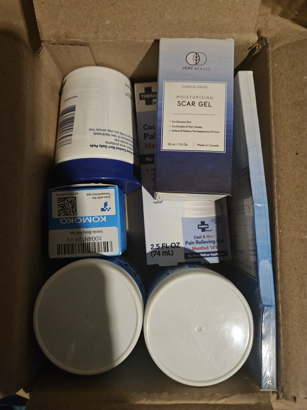 Persona Kids Bath & Body Assorted Blue and White Care Set